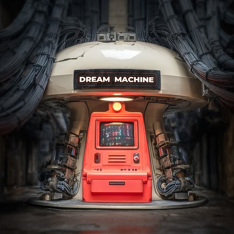 Dream Machine music video artwork