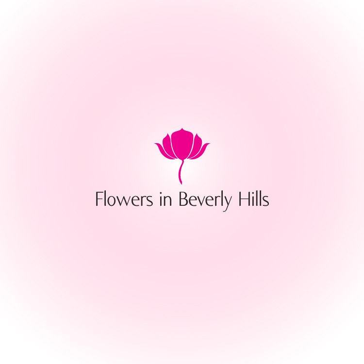 Flowers in Beverly Hills brand identity