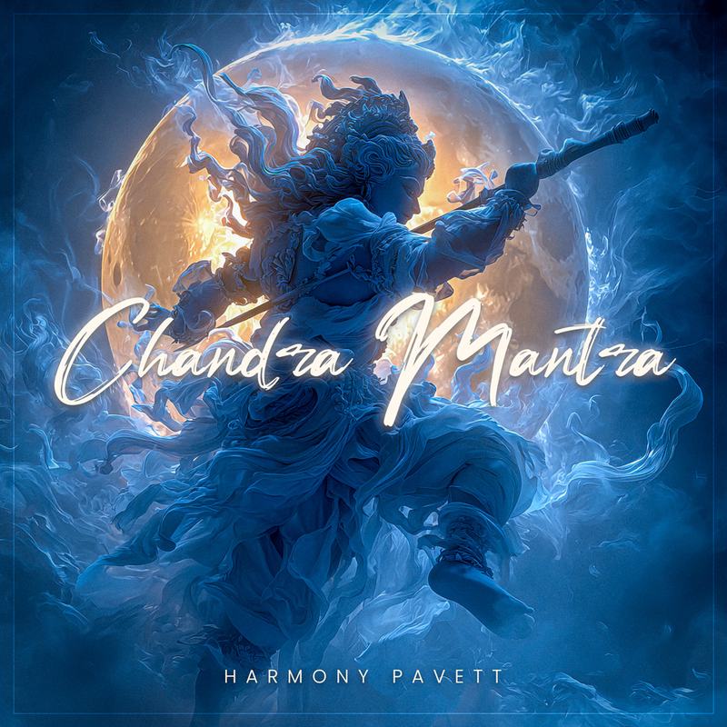 Chandra Mantra single artwork for Harmony Pavett