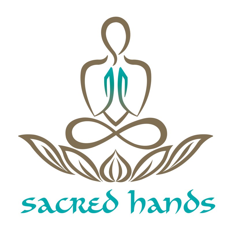 The Sacred Hands brand identity