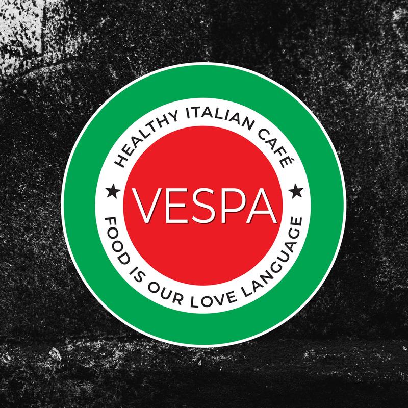 Vespa Café brand identity